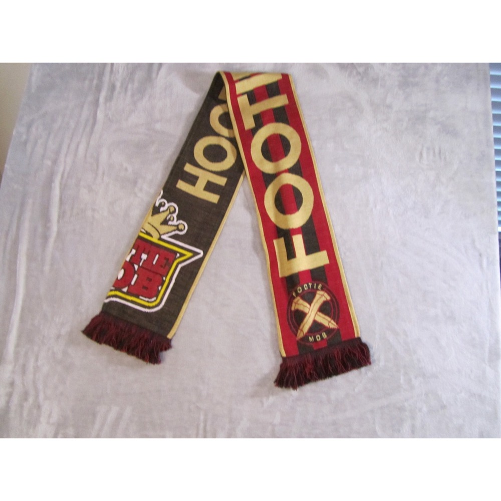 Atlanta United Scarf Unisex OS Red Black Gold Footie Mob Supporter‎ Soccer MLS